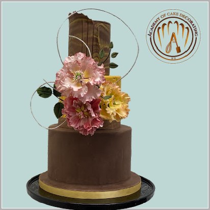 FLORAL ARRANGEMENTS FOR WEDDING CAKES
