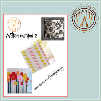 WILTON METHOD 2 : ROYAL ICING(IN CLASS TUITION)